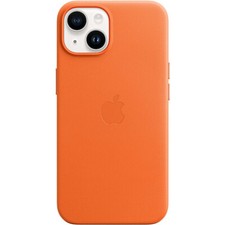 Original Apple Leather Leder Case Cover MPP83ZM/A iPhone 14 Orange