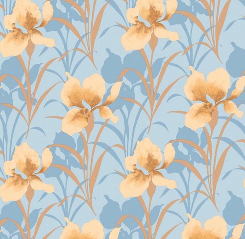 Casa De Muñecas Wallpaper 1//12th 1//24th Escala Azul De Papel De Calidad # 76