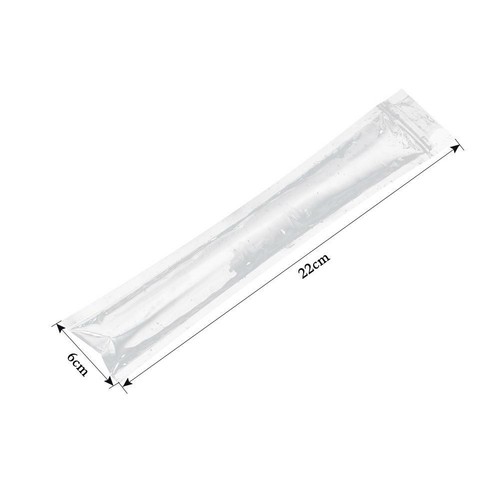 100x Ice Pop Molds Bags DIY Ice Cream Popsicle Self-styled Disposable Funnel Set