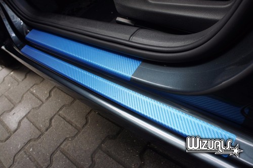 Mercedes Benz M-Klasse W164 3D CARBON ZIERLEISTEN SET 3D CARBON SILBER