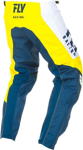 Choose Size Fly Racing MX Motocross F-16 Pants Yellow//White//Navy