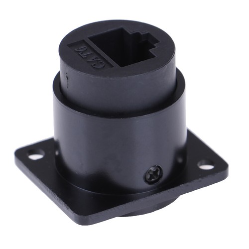 RJ45 D-type module socket female signal connector cat6 panel mount network RKUEC