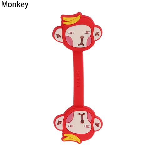 5pcs Cartoon Cute Earphone Headphone Cable Wire Cord Winder Organizer Clip Wrap