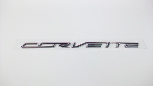 C7 Corvette Stingray//Z06//GS 2014 Chrome Rear Bumper Corvette Lettering