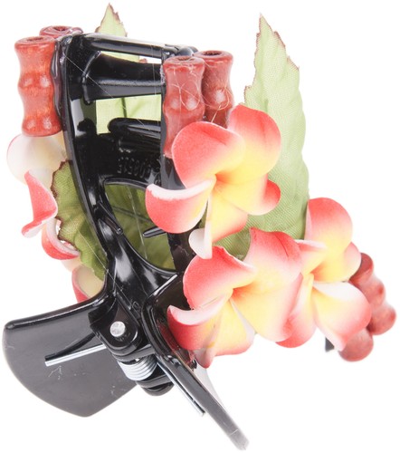 Three FOWERS Blüten TIKI Vintage Haarklammer 1 Stück Rockabilly