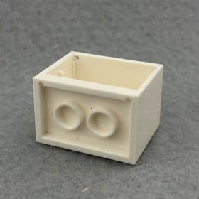 LEGO 4532b White Container, Cupboard 2 x 3 x 2 - Hollow Studs (x1)