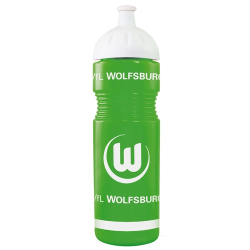 Wolf VFL Wolfsburg Trinkflasche mit großem VfL Wappen