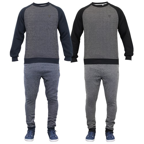 Details about / Mens Sweatshirt Soul Star Bottoms Trouser Top Pants Waffle Fleece Lined Winter