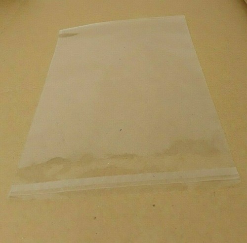 Details about / Clear Cello Bags 7 7//16x10 1//2 Resealable Cellophane OPP Poly Sleeves Packing