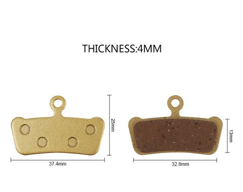 Metal Sintered Disc Brake Pads for SRAM Guide RSC//RS//R Avid XO E7 E9 Trail