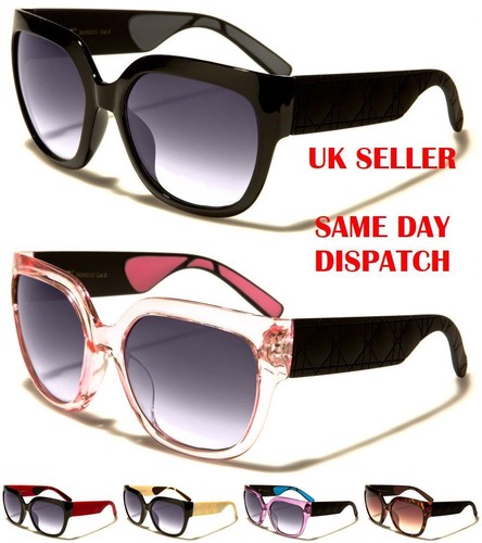 Funky CG OVERSIZE CAT EYE Grosso braccia Donna Occhiali da sole 100/% UV400 6292