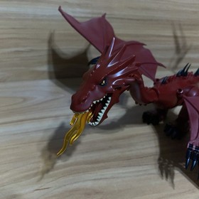 Complete Lego Hobbit Lord of the Rings Smaug Dragon Lonely Mountain Set 79018