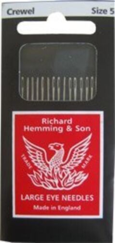 Richard Hemming Crewel Embroidery Needles