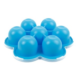 7 Holes With Lid Food Box Silicone Egg Bites Mold For Instant Pot Accessories