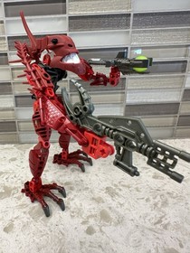 LEGO Bionicle Hakann 8901, No Manual, No Cannister, Missing 3 Balls & Weapon Tip