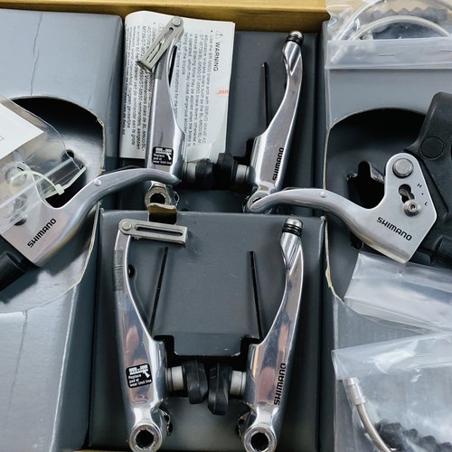 V-Brake NOS NIB Vintage Shimano DX BR-M600 Rear V Brake System Bl-M601 Levers