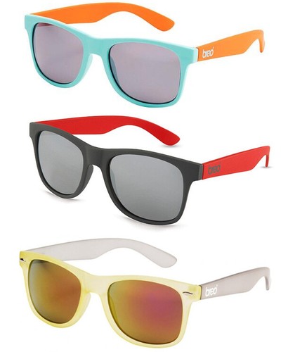 Breo Sunglasses Two Tone with Mirror lens 100/% UVA UVB UVC