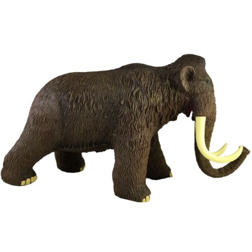 76.2cm Gigantesque Rembourré Caoutchouc Mammouth Doux Réaliste Jouet Détail Ice