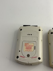Sega Dreamcast Visual Memory Unit VMU HKT-7000 White Untested Lot of 2 As Is