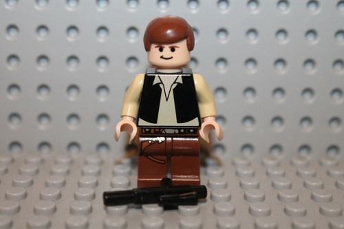 427 LEGO minifig personnage Han Solo 8038 10188 Star Wars