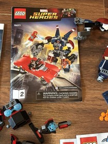 Lego Super Heroes Random Lot Manuals Parts 76077 76044 76152 76140 76171