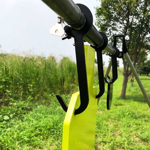 Highwild Stand AR500 6/'/' Shooting DIY Bracket Target Carrier Holder Hanger 2Pcs