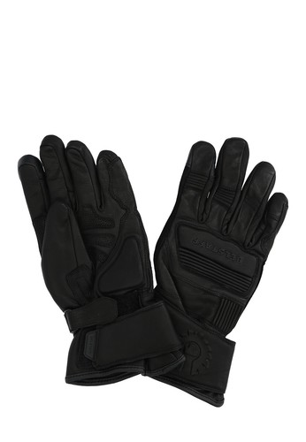 Belstaff Motorrad-Handschuhe Corgi Damen Herren Leder schwarz