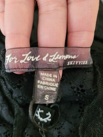 SKIVVIES by For Love & Lemons Daisy Lace Bodysuit