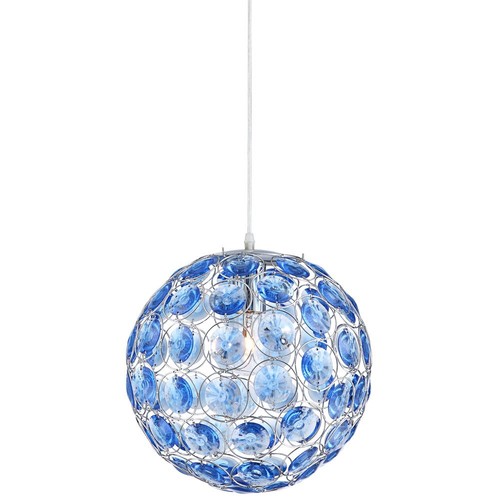 Hängeleuchte Decken Beleuchtung Wohnzimmer Lampe Acryl Kristalle Esszimmer Licht