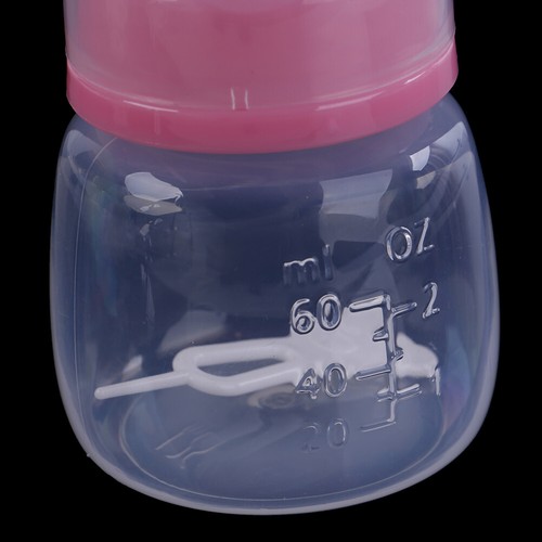 1Pc Baby infant 60ml nursing milk fruit juice water feeding pacifier bottles