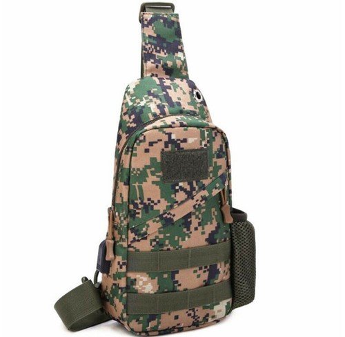 Chest Pack Fishing Bag Fishing Travel Tackle Chest Bag Small Bags USB Tactical