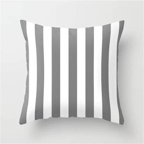 Gray Pillow cover,Geometric Throw Pillow Cases,Lumbar Pillowcases,for Sofa//Car