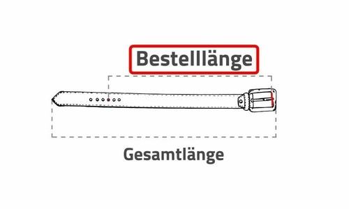 Mytem-Gear Damengürtel 35 mm Nappaleder Gürtel Ledergürtel weiss o hellgrau