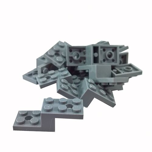 15 NEW LEGO Bracket 5 x 2 x 1 1//3 2 Holes BRICKS Light Bluish Gray