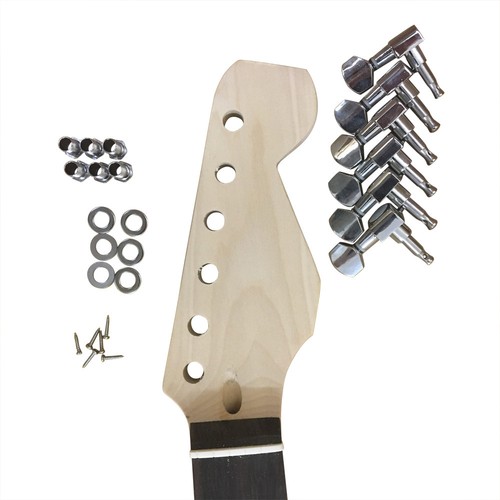gd4401 Rechtshänder Coban Selbermachen E-Gitarre Set massiv Esche Körper schwarz