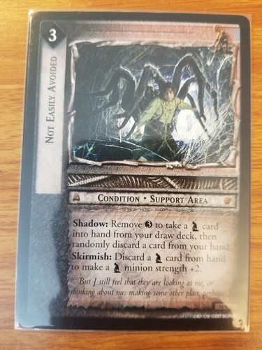 Lord of the Rings TCG Treachery and Deceit 18R32 Not Easily Avoided CCG LOTR