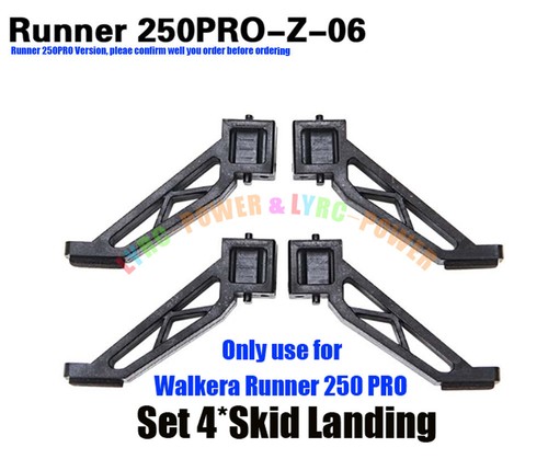 Skid Landing Runner 250PRO-Z-06 Drone Skid Walkera Runner 250 PRO Version partie 4