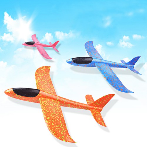 Foam Throwing Glider Airplane Inertia Aircraft Toy Hand Launch Airplane Model