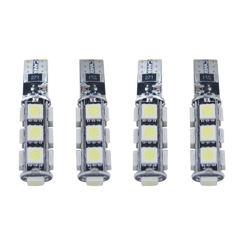 4//8x LED Side Light Bulb Super Bright Canbus T10 501 W5W 13 SMD Cool White Lamp