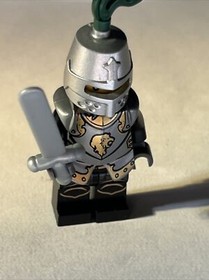 Dragon Knight Chain Mail Sword Kingdoms 7946 Castle LEGO® Minifigure Cas452