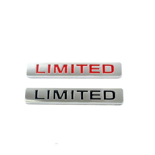 3D Plating Metal LIMITED EDITION Car Sticker Fender Rear Trunk Emblem Badge