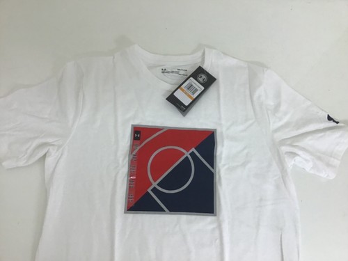 MENS WHITE UNDERARMOUR T-SHIRT
