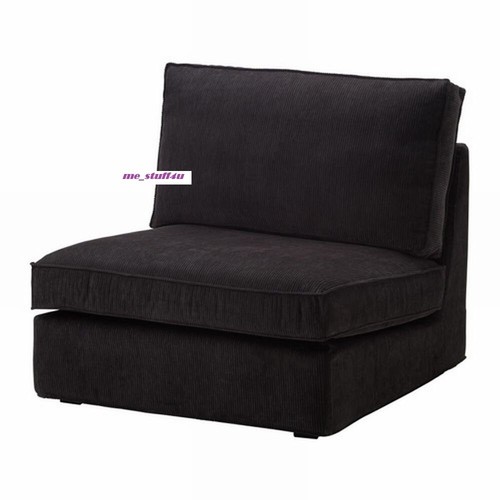 IKEA KIVIK ONE SEAT SECTION COVER TRANAS BLACK Article # 701.936.89 Original