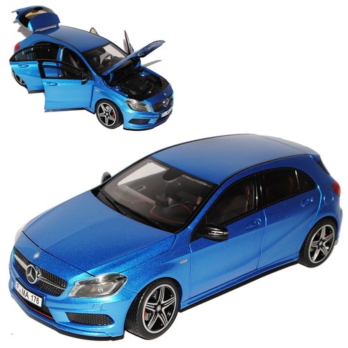 Mercedes-benz a-clase azul metalizado Sport w176 a partir de 2012 1//18 norev modelo coche...