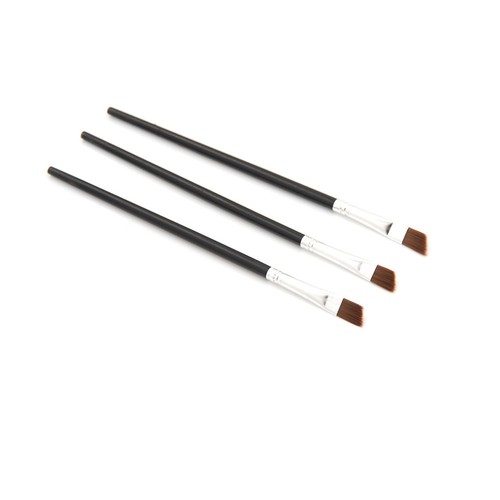3Pcs Ceramic Painting Flat Brush Flower Stamp Kids DIY Graffiti Drawing Toys X