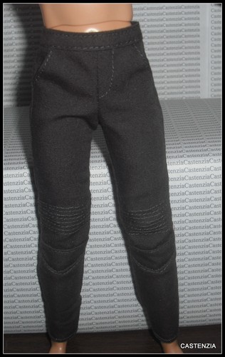BOTTOM KEN BARBIE STAR TREK DOLL MODEL MUSE CAPTAIN KIRK BROWN PANTS ACCESSORY