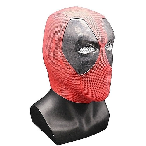 Deadpool 2 Latex Mask Full Head Superhero Halloween Costume Cosplay Party Props