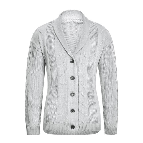 Herren Stehkragen Strickpulli Mantel Winter Warm Slim Strickjacke Freizeit Jacke