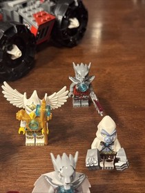 LEGO Chima 70009 Worriz’ Combat Lair - 100% Parts, Figures, Manuals - No Box