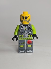 LEGO Atlantis Diver 3 Ace Speedman Green Flippers 8077 8075 8057 RARE